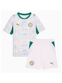 Senegal Heimtrikotsatz für Kinder WM 2026 Kurzarm (+ Kurze Hosen)